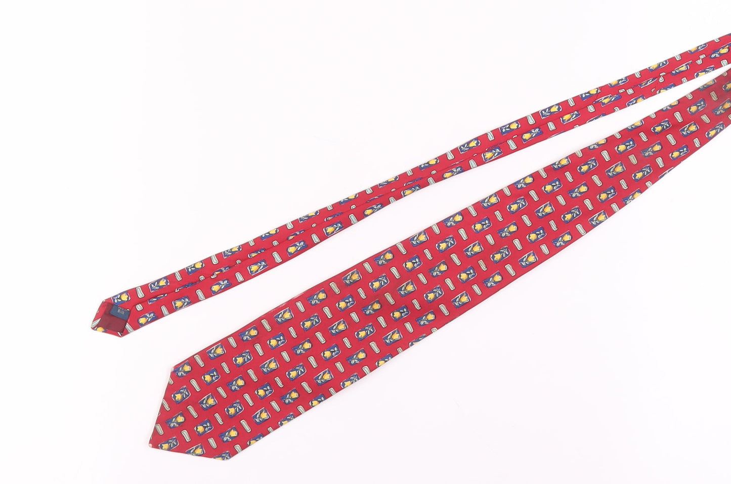 Jonelle Silk Men's Red Floral Tie