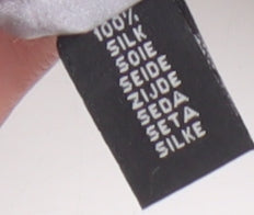 Van Gils Men's Grey Striped Silk Tie