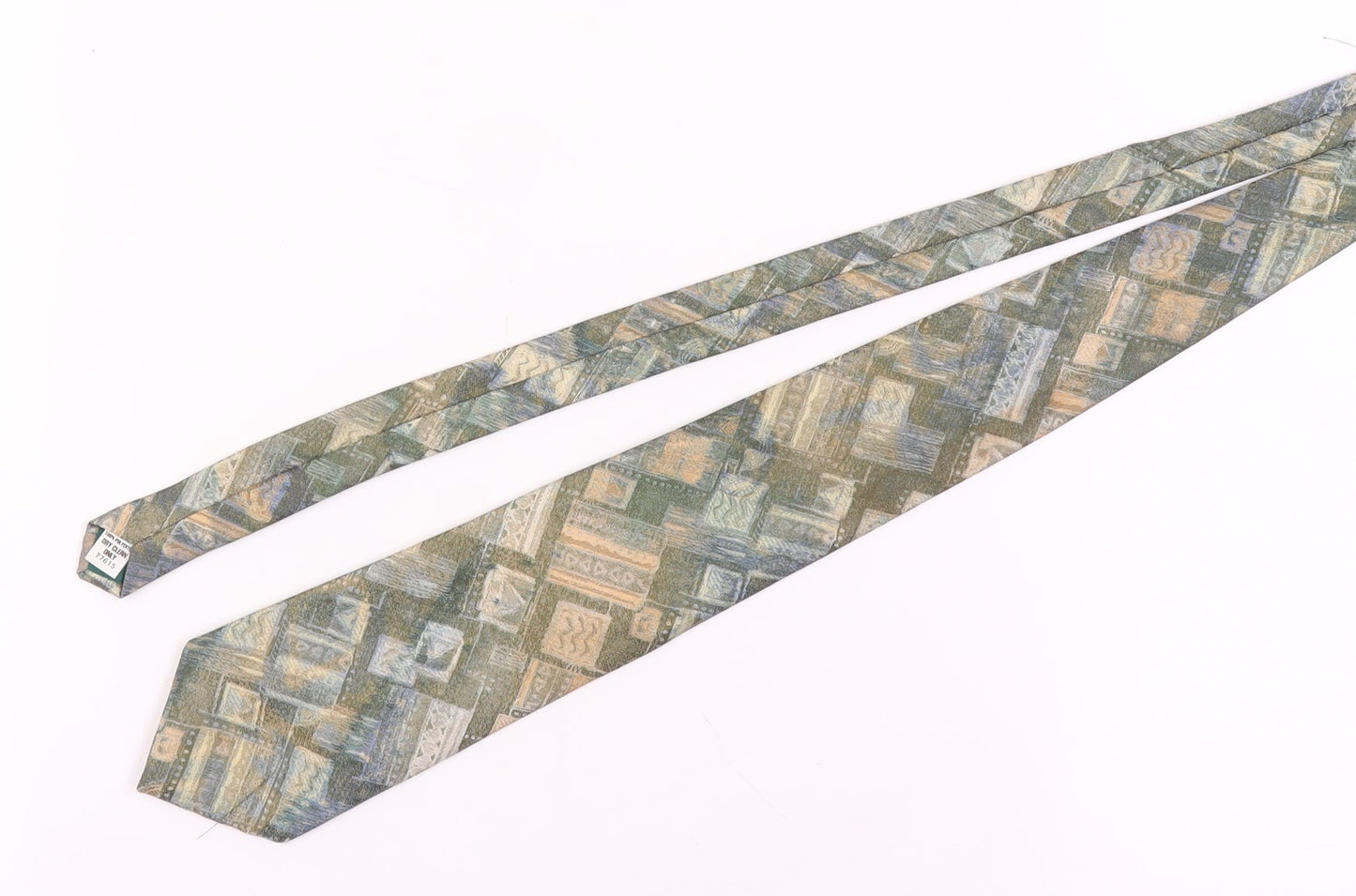 Greenwoods Men's Geometric Tie Multicoloured Polyester