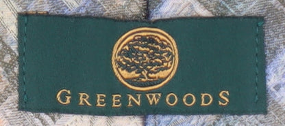 Greenwoods Men's Geometric Tie Multicoloured Polyester