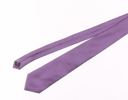 Taylor & Wright Men's Purple Striped Silk Tie