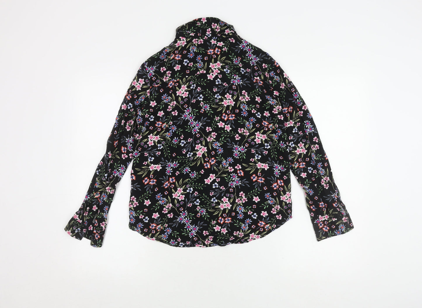 Womens UK Size 6 Topshop Black  Blouse