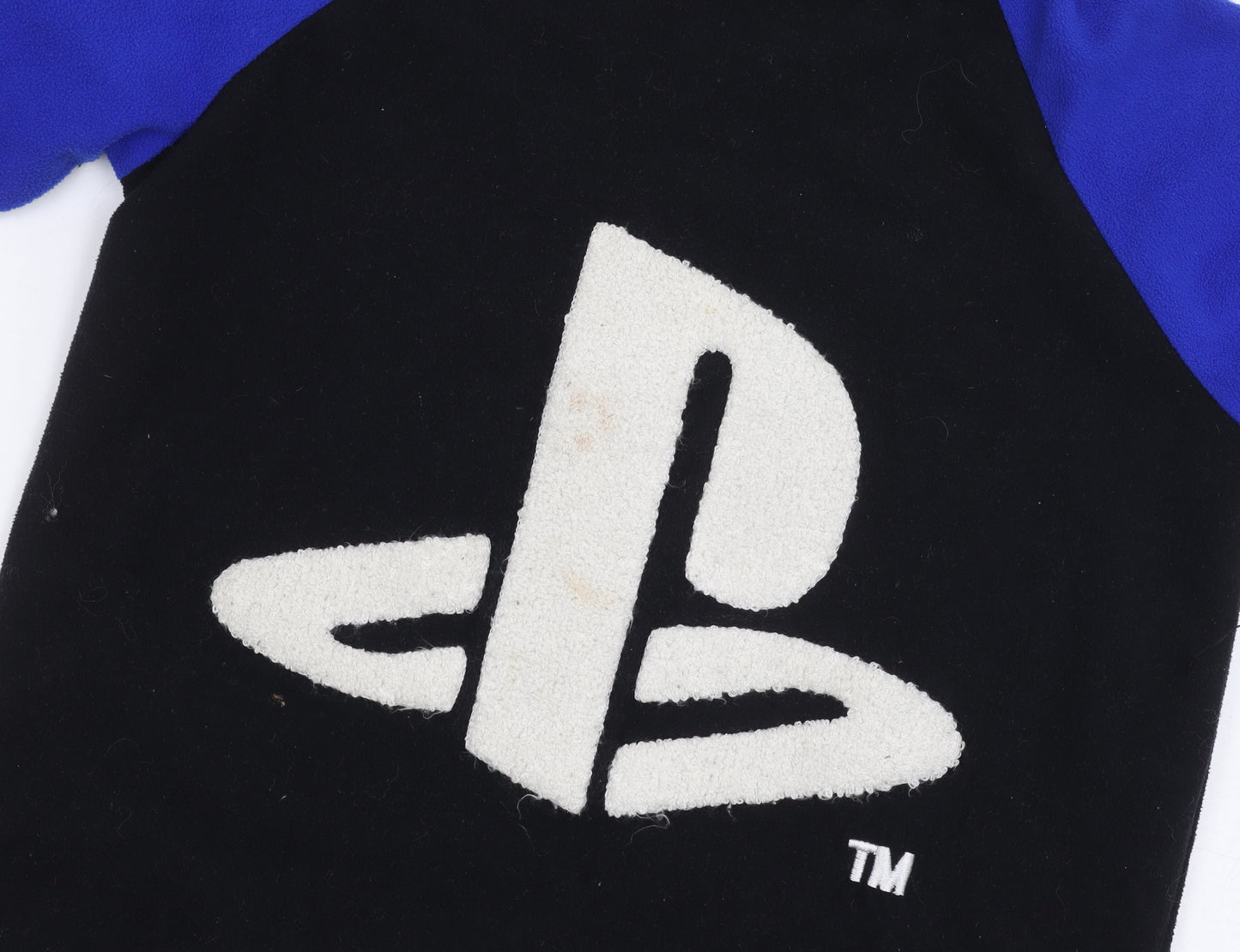 SICEM Boys PlayStation Sweatshirt 12-13Y Black Blue
