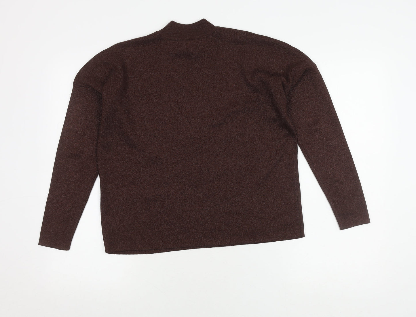 Womens UK Size S RESERVED Brown Pullover Jumper