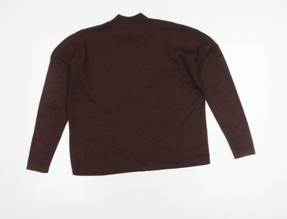 Womens UK Size S RESERVED Brown Pullover Jumper