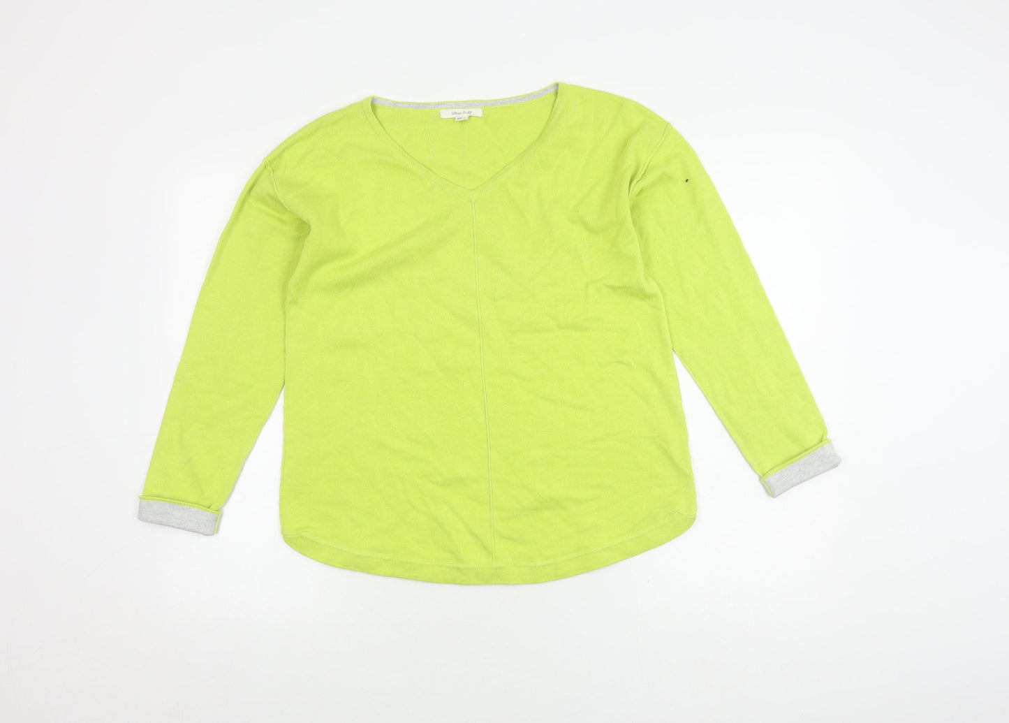 Womens UK Size 10 White Stuff Green Pullover Jumper