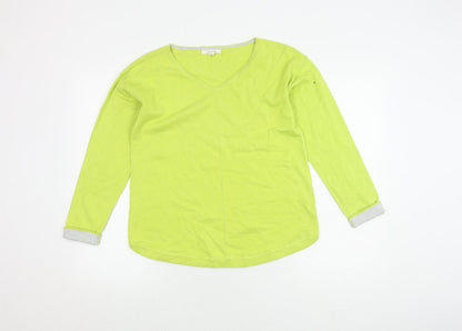 Womens UK Size 10 White Stuff Green Pullover Jumper