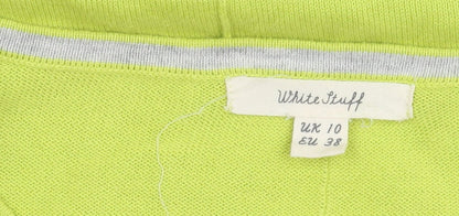 Womens UK Size 10 White Stuff Green Pullover Jumper