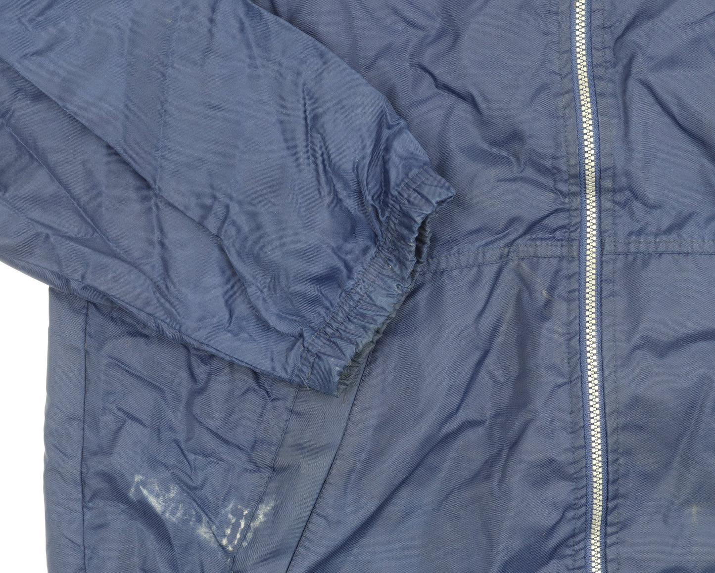 Adidas Men's Blue Windbreaker Jacket