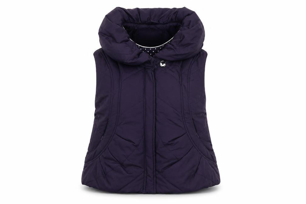 Womens UK Size L Per Una Purple Puffer Jacket