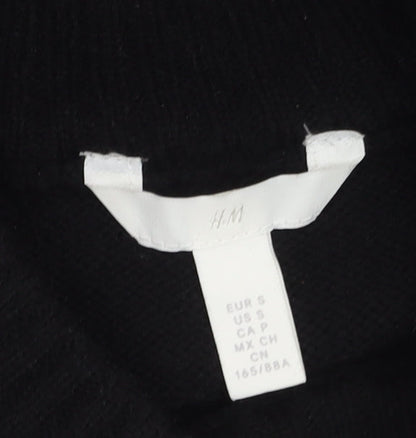 H&M Women's Black Shift Dress S, Winter Casual