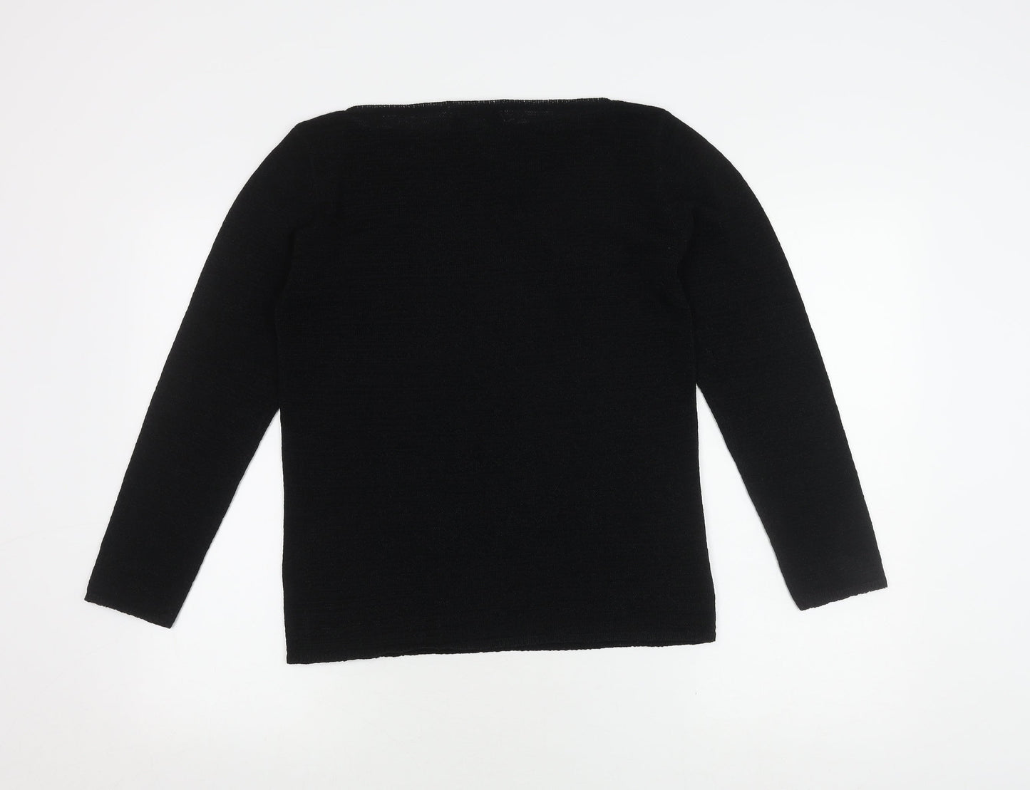 Bloomingdale's Y.E.S. Women's Black Pullover Jumper M