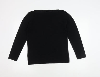 Bloomingdale's Y.E.S. Women's Black Pullover Jumper M