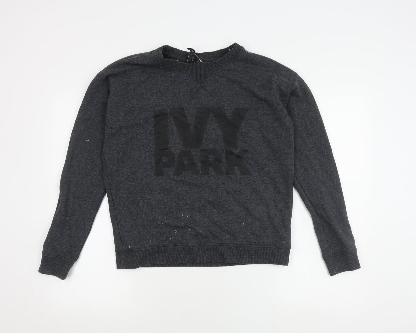 Ivy Park Women's Grey Sweatshirt Medium Pullover