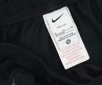 Nike Boys Black Jogger Trousers XL for Running