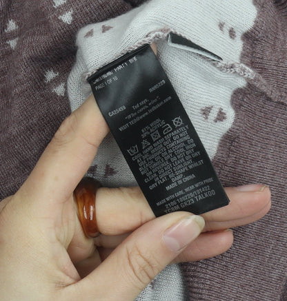 Ted Baker Men's Brown Wool Pullover Jumper L