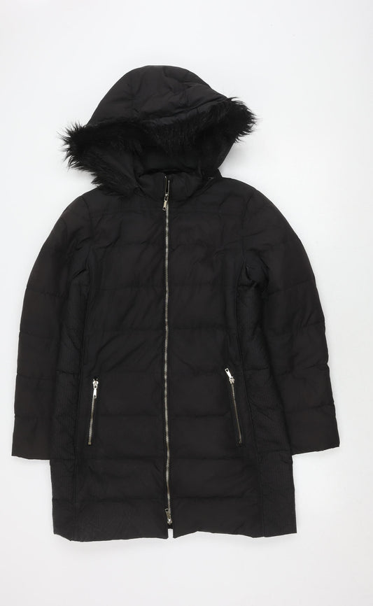 Jaeger Women's Black Puffer Jacket Size 10