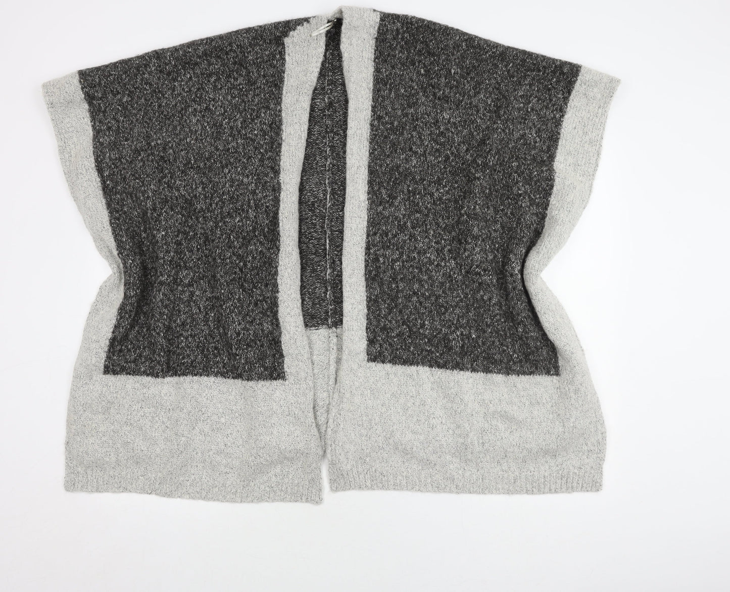 Womens UK Size S Roman Grey Cape Jumper