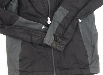 Regatta Boys' Black Hooded Parka 9-10 Years