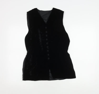 Womens UK Size 14 Marks and Spencer Black  Blouse