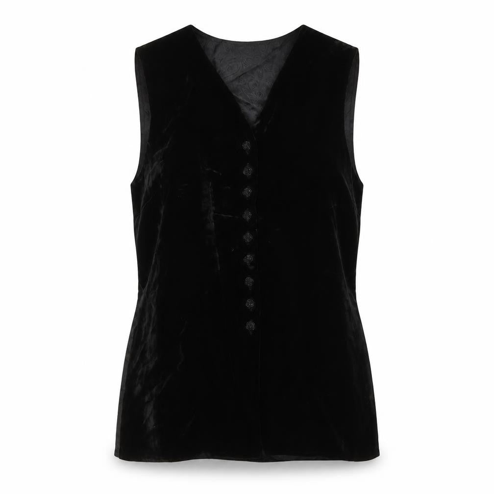 Womens UK Size 14 Marks and Spencer Black  Blouse