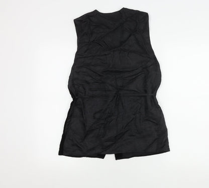 Womens UK Size 14 Marks and Spencer Black  Blouse
