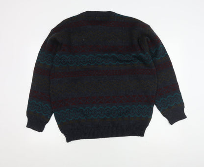St Michael Men's XL Multicoloured Pullover Jumper