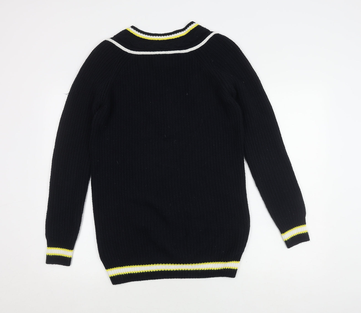 Womens UK Size 6 NEXT Black Pullover Jumper