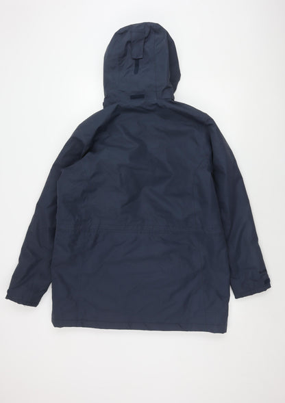 Mens UK Size 38 Regatta Blue Rain Coat