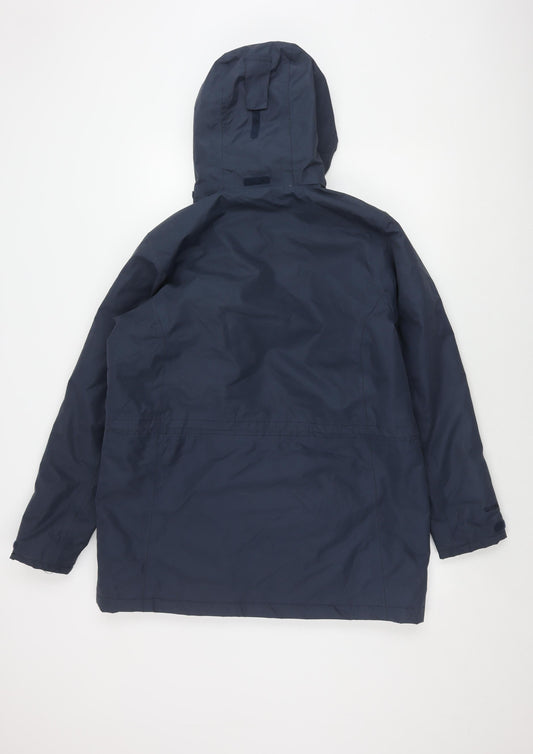 Mens UK Size 38 Regatta Blue Rain Coat
