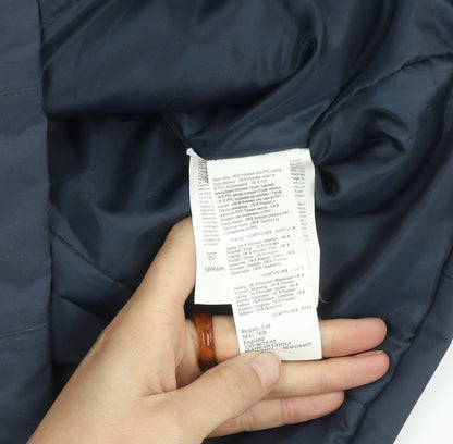 Mens UK Size 38 Regatta Blue Rain Coat