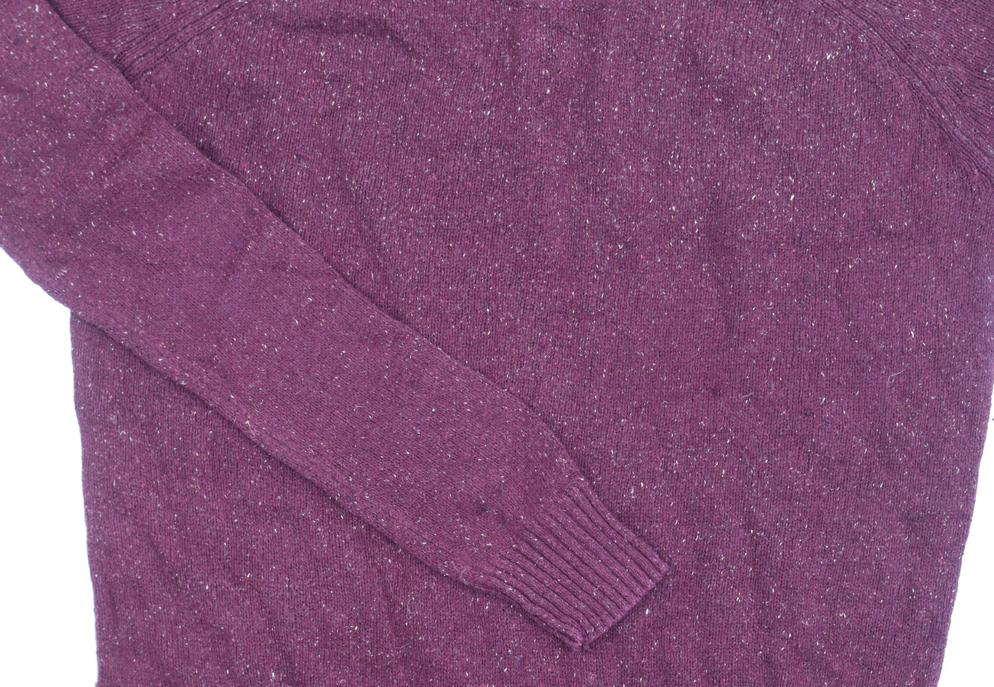 Womens UK Size 10 Fat Face Purple Pullover Jumper