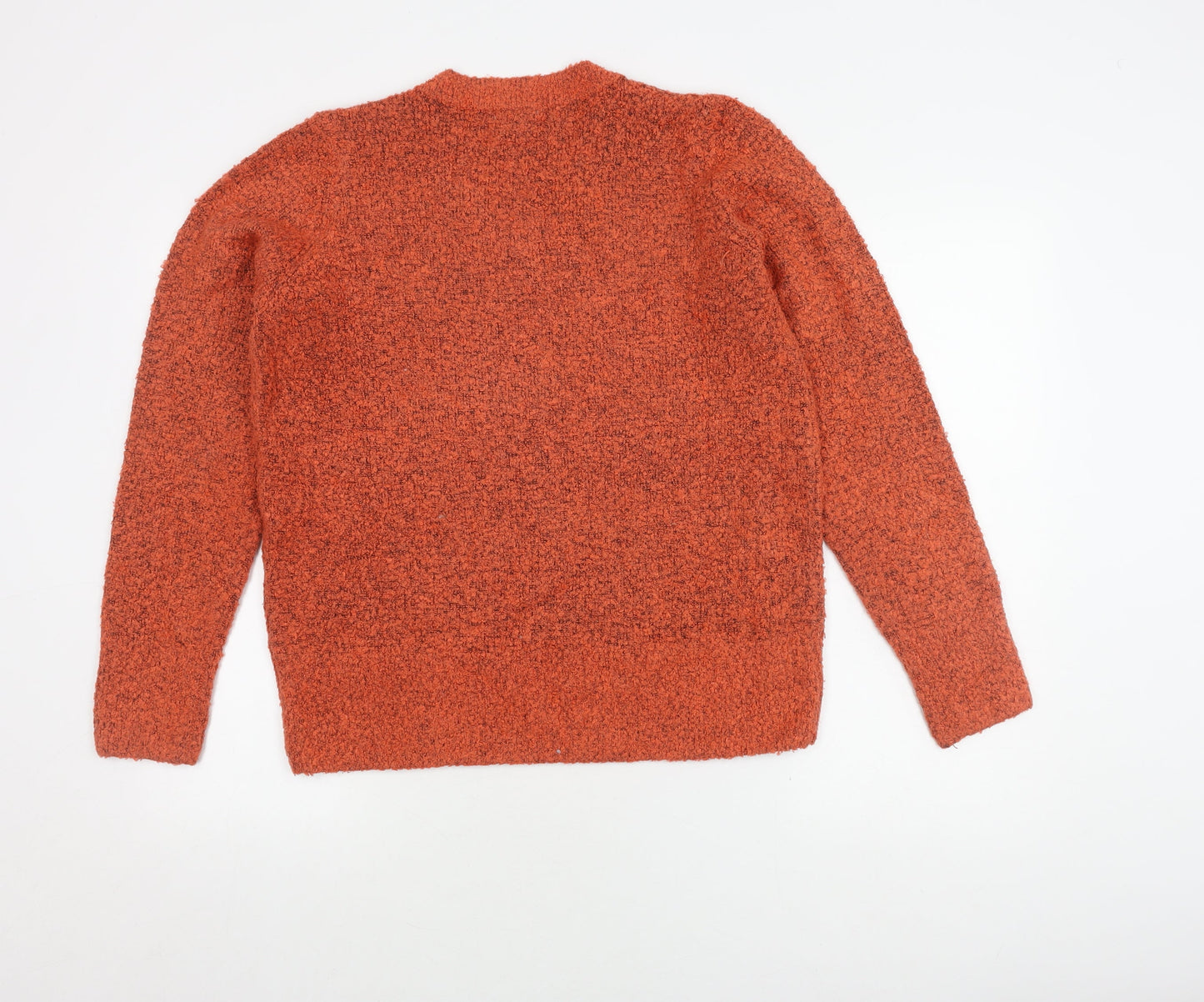 Womens UK Size 12 Spirit Orange Pullover Jumper