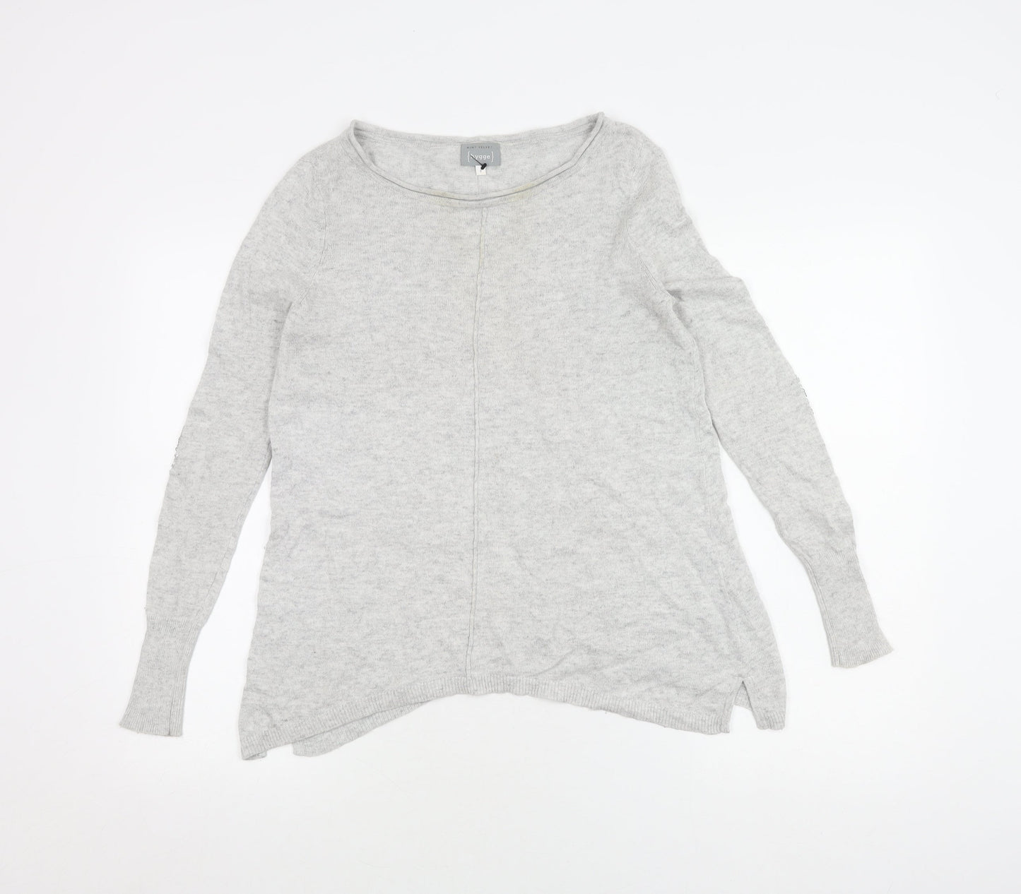 Womens UK Size 8 Mint Velvet Grey  Jumper