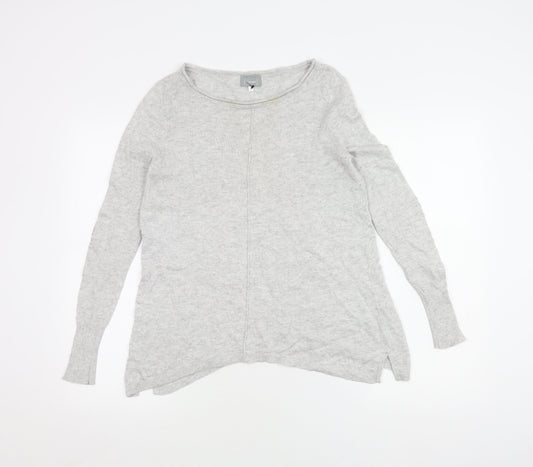 Womens UK Size 8 Mint Velvet Grey  Jumper