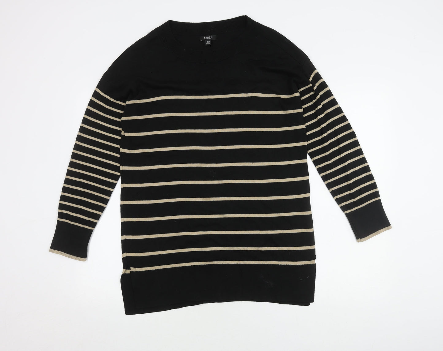 Womens UK Size 14 Spirit Black  Jumper