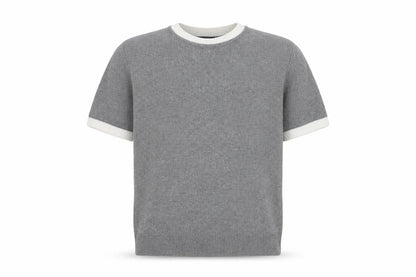 boohooMAN Grey Crew Neck T-Shirt, Men's M