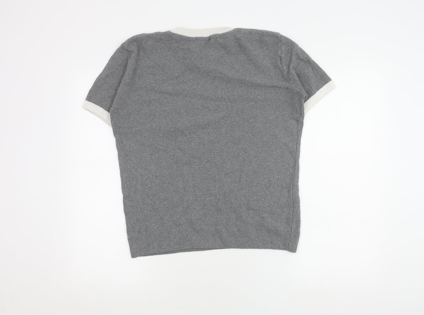 Mens UK Size M BoohooMAN Grey  T-Shirt