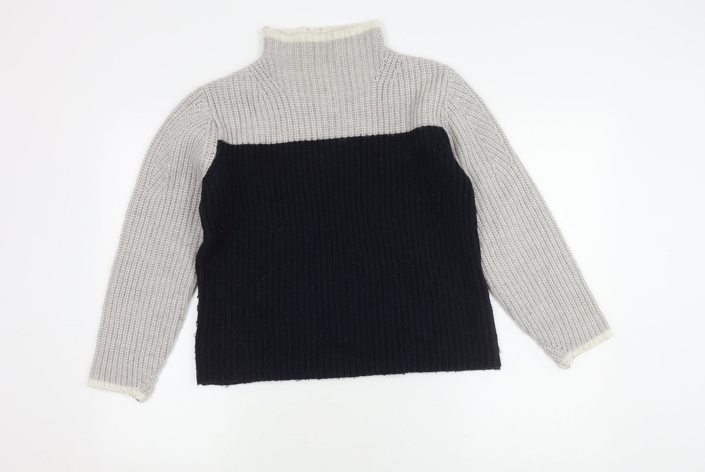 Womens UK Size S Marks and Spencer Blue Pullover Jumper