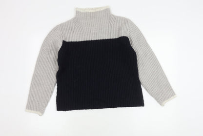 Womens UK Size S Marks and Spencer Blue Pullover Jumper