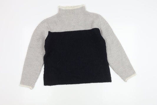 Womens UK Size S Marks and Spencer Blue Pullover Jumper