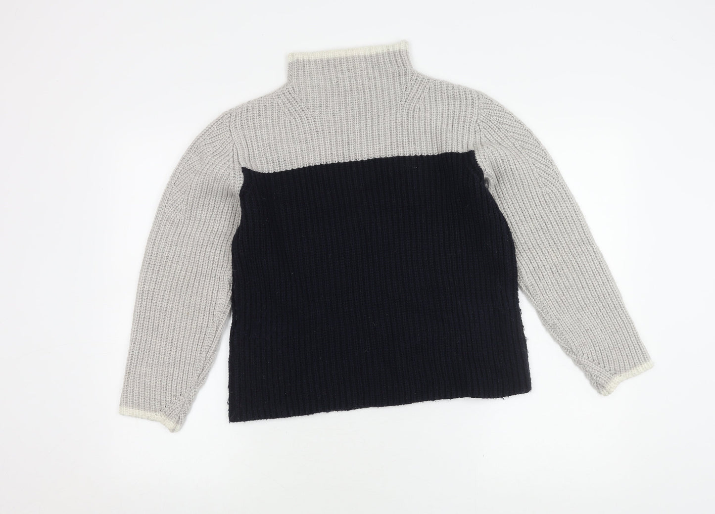 Womens UK Size S Marks and Spencer Blue Pullover Jumper