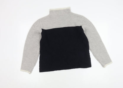 Womens UK Size S Marks and Spencer Blue Pullover Jumper