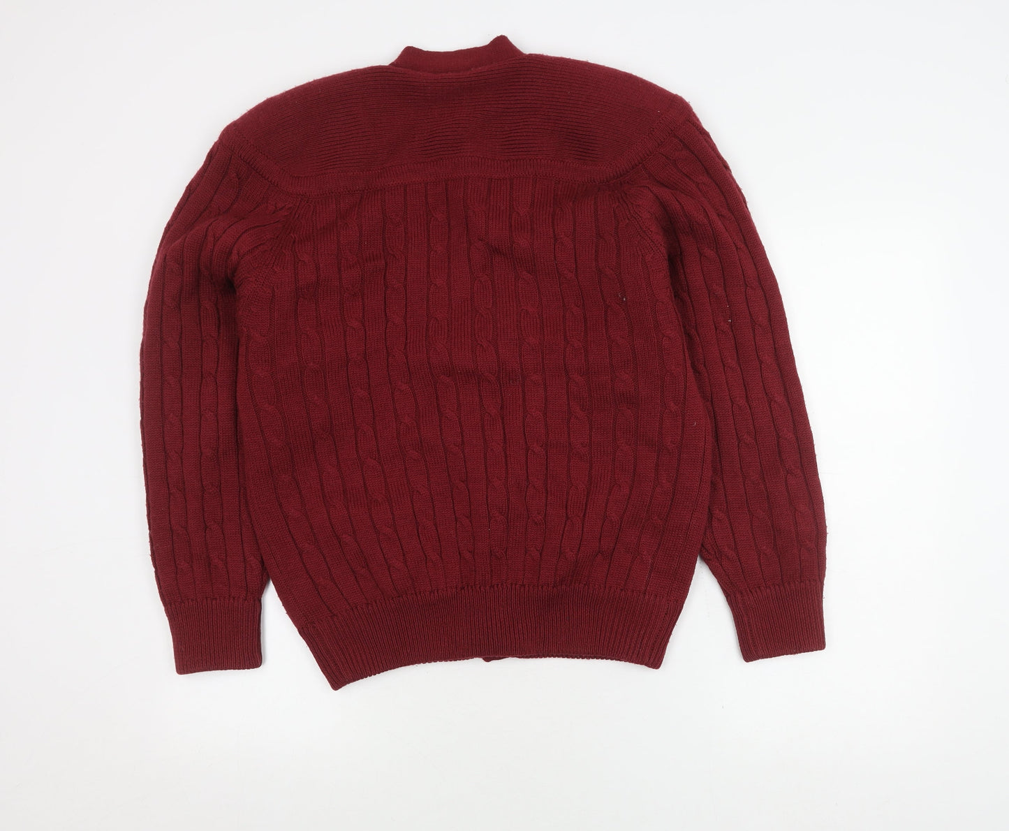 Alexon Women's Purple V-Neck Cardigan - M