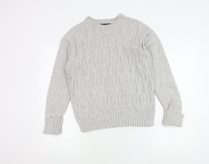 Womens UK Size S Marks and Spencer Grey Pullover Jumper