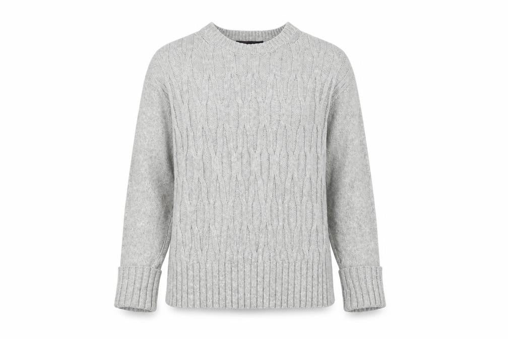 Womens UK Size S Marks and Spencer Grey Pullover Jumper