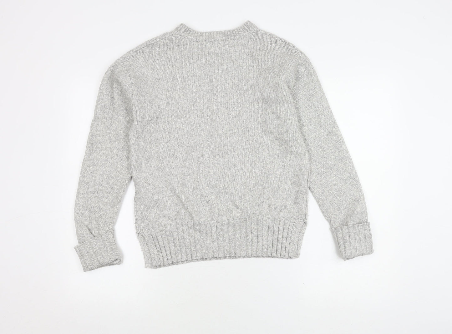 Womens UK Size S Marks and Spencer Grey Pullover Jumper