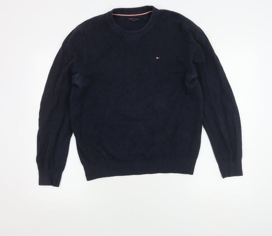 Tommy Hilfiger Men's Blue Pullover Jumper S
