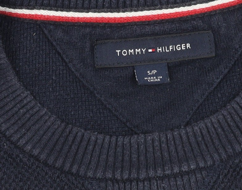Tommy Hilfiger Men's Blue Pullover Jumper S