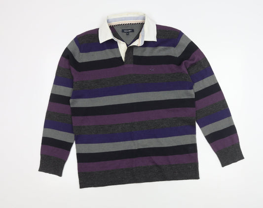 Wolsey Men's Multicoloured Striped Polo M